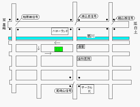 緑店の地図